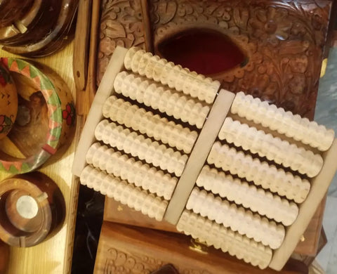 Wooden Foot Relaxer